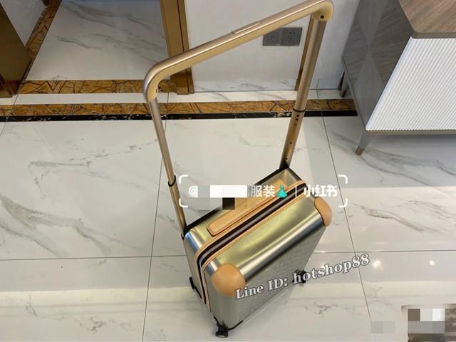 lv旅行箱 鈦灰monogram花紋鈦合金材質旅行箱 M23204 gdx1430